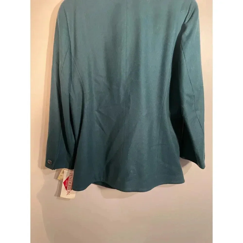 Pendleton Deadstock Forest Green 100% Virgin Wool Blazer‎
